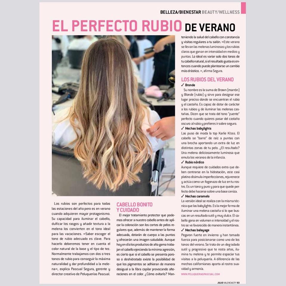 Nuestros rubios de verano